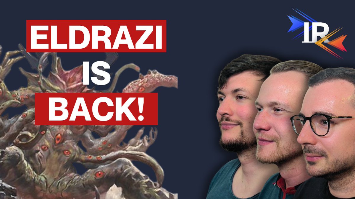 🚨 Legacy Shake-Up!
Mono-Red Eldrazi Stompy just WON the Legacy Showcase Challenge 😲
We break it all down in Ep 102 — plus UB Reanimator’s reign &amp; Beanstalk decks in the post-ban meta.

🎧 Listen: open.spotify.com/episode/7sZDz5…

📺 Watch: youtu.be/Plt3UMJuLu8

#MTGLegacy