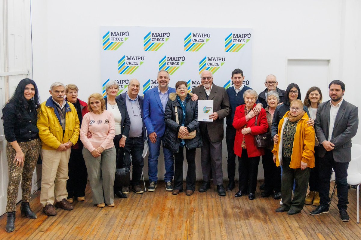 En Maipú tomamos la decisión de profundizar el acompañamiento a nuestros adultos mayores y personas con discapacidad: AHORA TIENEN EXENCIÓN TOTAL DE TASAS MUNICIPALES. Así, queremos aportar nuestro granito de arena para que vivan con más tranquilidad y dignidad.