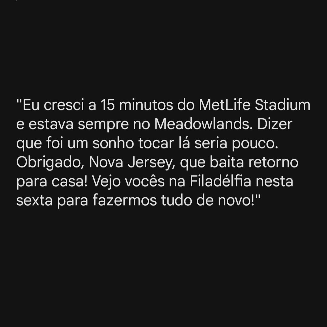 🤧 Mais um relato emotivo sobre o retorno à Nova Jersey, dessa vez feito por Mikey em seu Instagram.

Confira a tradução: