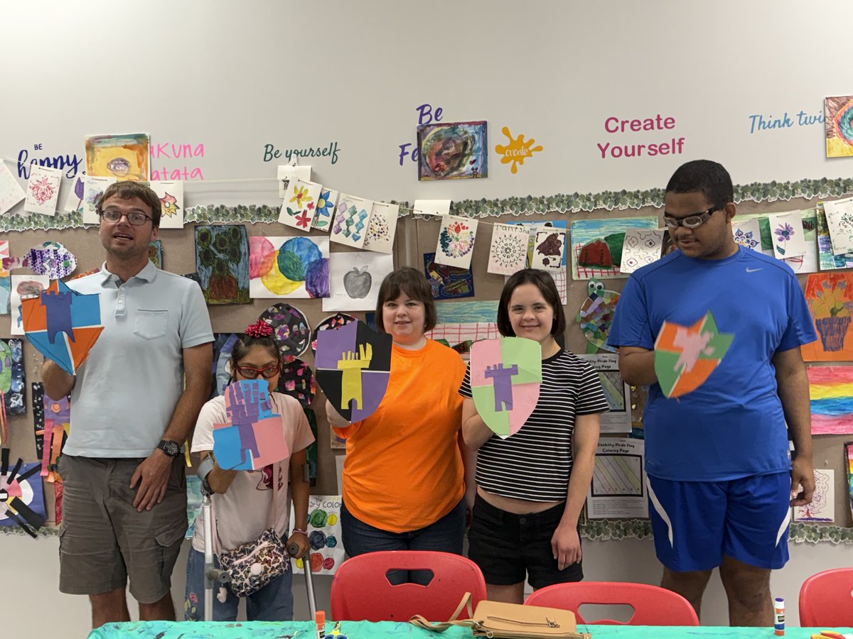 TheirPlaceNJ's tweet image. ⚔️ From crafting shields 🛡️ to cheering at @medievaltimesnj, our day was full of knights, jousting &amp;amp; creativity! 💜 #InclusionInAction