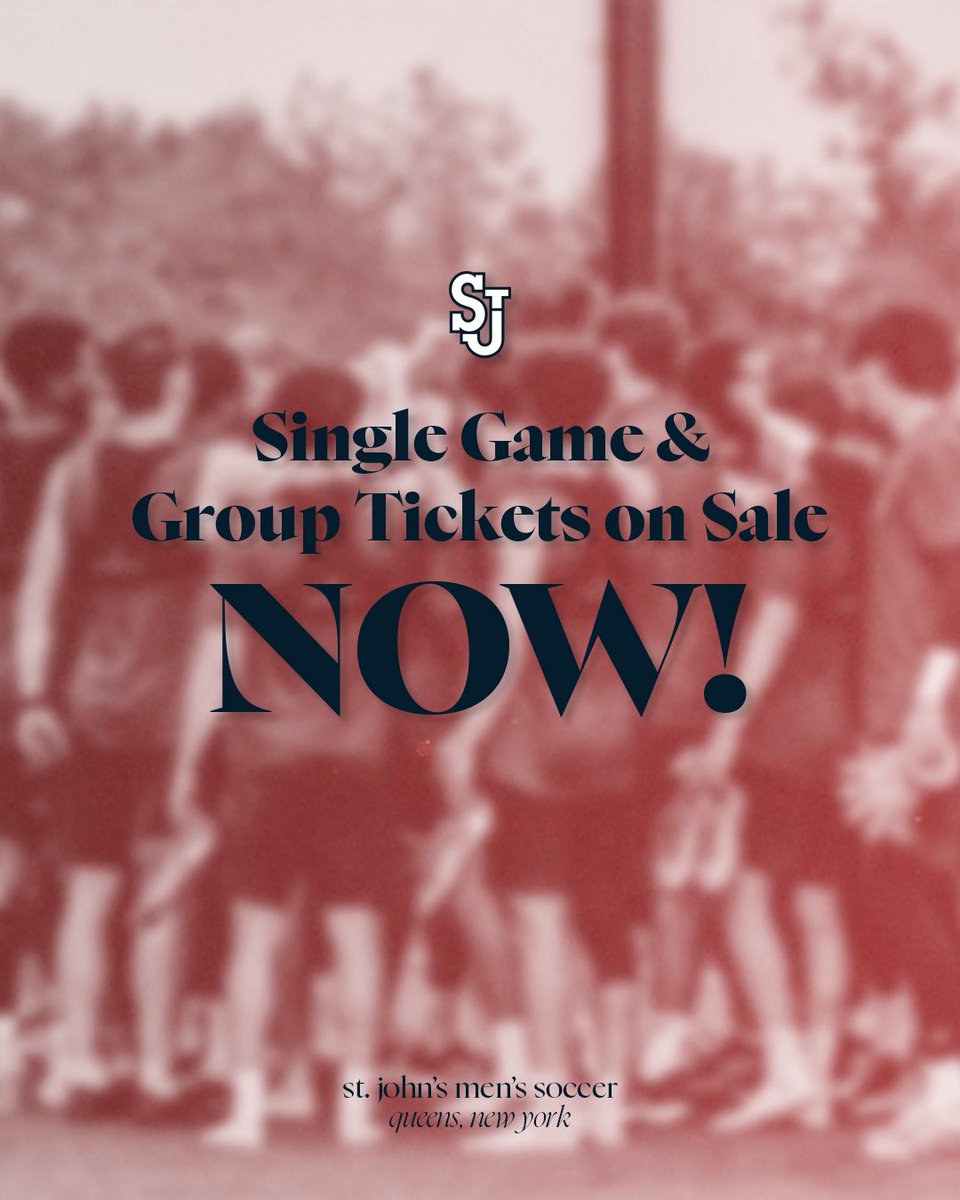 St. John's Men’s Soccer tweet media