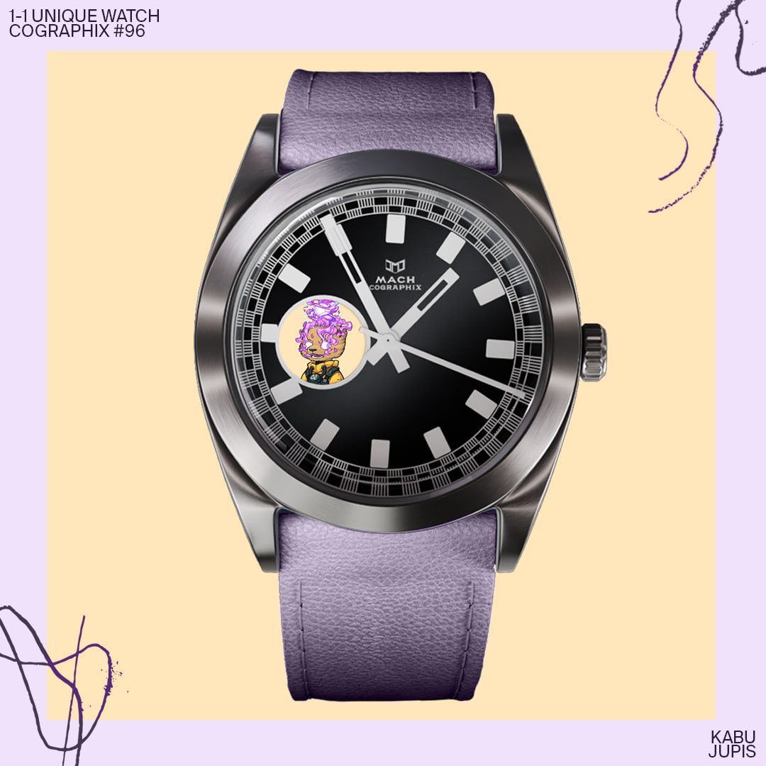 Do you want the Chance to have your Kabu on a Luxury Watch 👀 

Now’s your chance. 

We’ve partnered with <a href="/Jupisjmj/">Jupis ✳️</a> for an exclusive giveaway ONLY for Kabu holders 🎉

Win 1 of 100 custom-made Cographix timepieces: 

alphabot.app/jupis-x61s6z