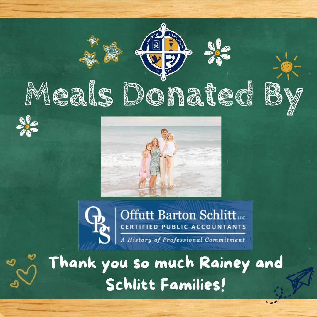 SHCSVero's tweet photo. A Huge thank you to the Rainey and Schlitt families for generously providing meals for our staff as we returned to school last week! 🍽️💙 Your kindness and support mean the world as we kick off another great year. We’re so grateful! https://t.co/NWe1d8jOQ5