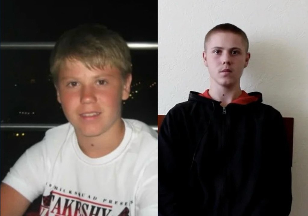 saintjavelin's tweet photo. After 9 long years in russian captivity, Bohdan Kovalchuk is finally free.

He was only 17 when russian occupiers grabbed him at a checkpoint in occupied Yasynuvata in 2018, accusing him of “working for the SBU” and absurdly blaming him for explosions of cars and buildings. That same year, an occupation court sentenced him to 10 years in prison, sending him to a penal colony in occupied Torez (now Chystyakove).