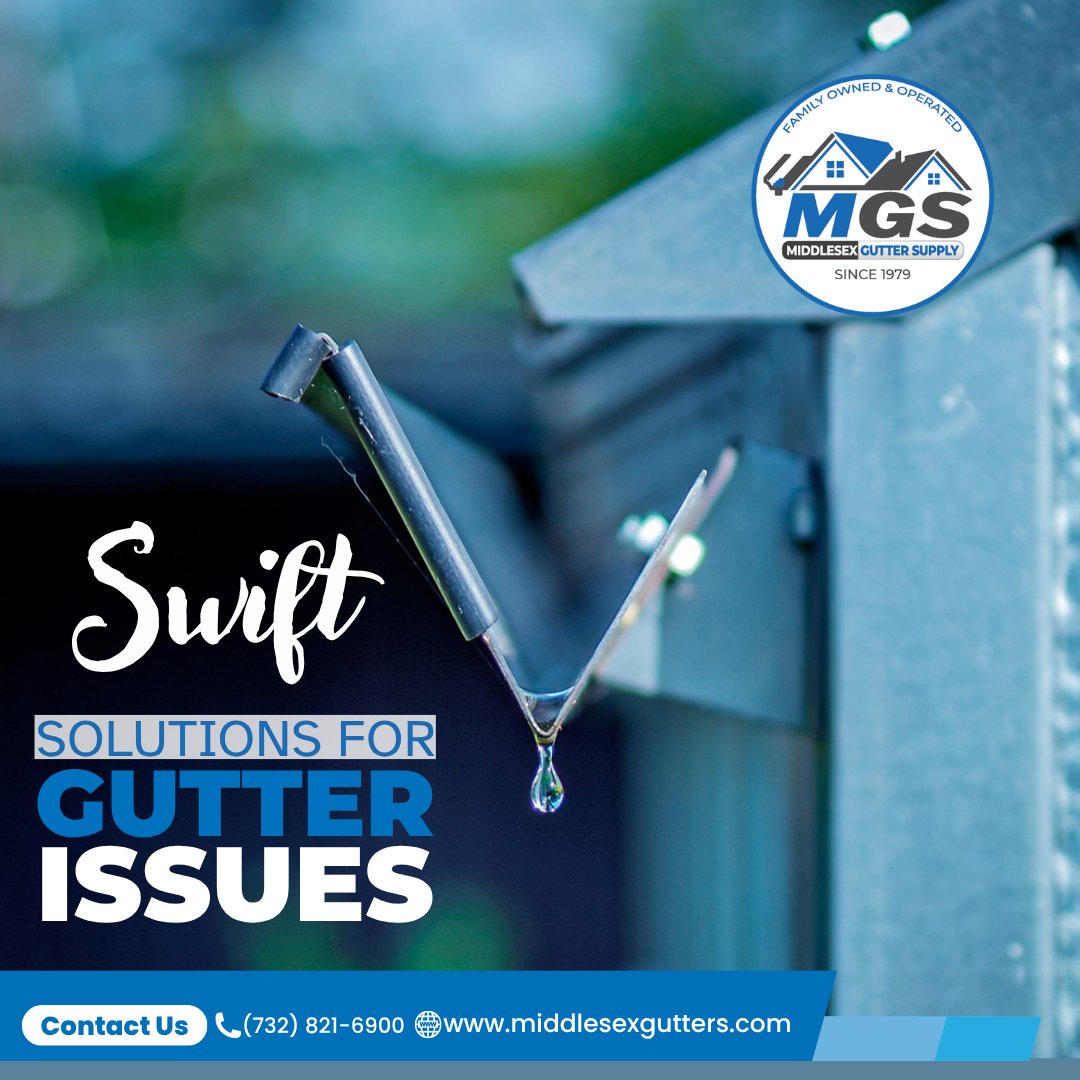 middlesexgutter's tweet image. We offer swift solutions for gutter issues near you! ๐ ๐ง
Whether you need repairs, replacements, or protection with gutter guards, MGS provides fast and reliable gutter solutions to keep your home safe from water damage.
#GutterSolutions #MGS #SwiftRepairs #NearYou