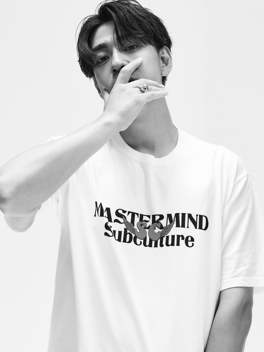 SUBCULTURE MASTERMIND スカル Tシャツ L 三浦翔平着 白 mastermind WORLD × SC Subculture コラボコレクションが2025年 8/16