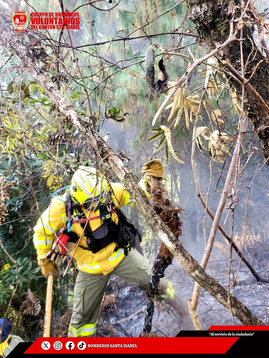 En Huasipamba se atendió un incendio forestal en un bosque de pino. Con machetes y gorguis  los bomberos realizaron labores de segregación, creando una línea de defensa para evitar la propagación del fuego. 
Vegetación afectada: árboles, chaparro y pastos.
Área afectada: 1.119 m²
