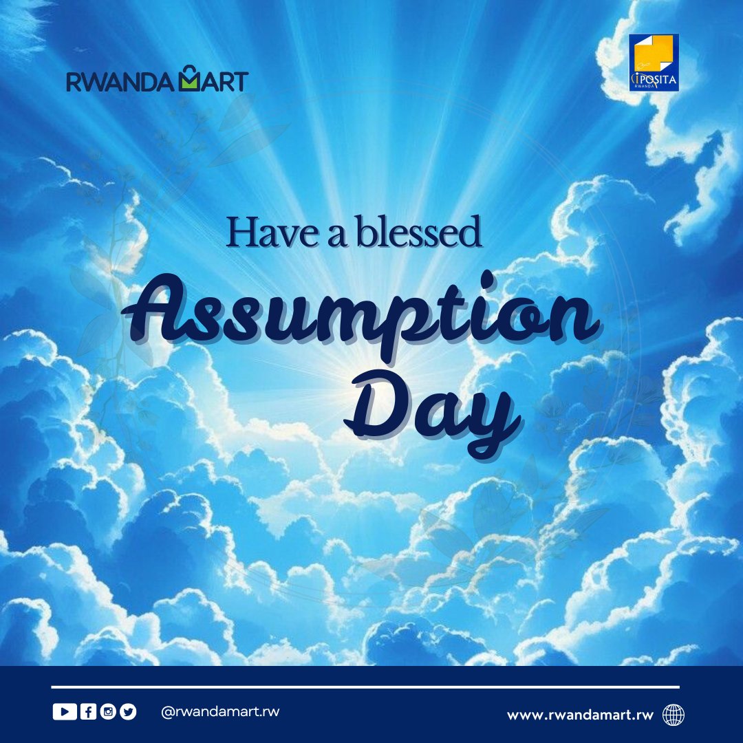 Wishing you a blessed assumption day!
#rwandamart #iposita #rwanda #madeinrwanda
<a href="/iposita_rwanda/">IPOSITA RWANDA</a>