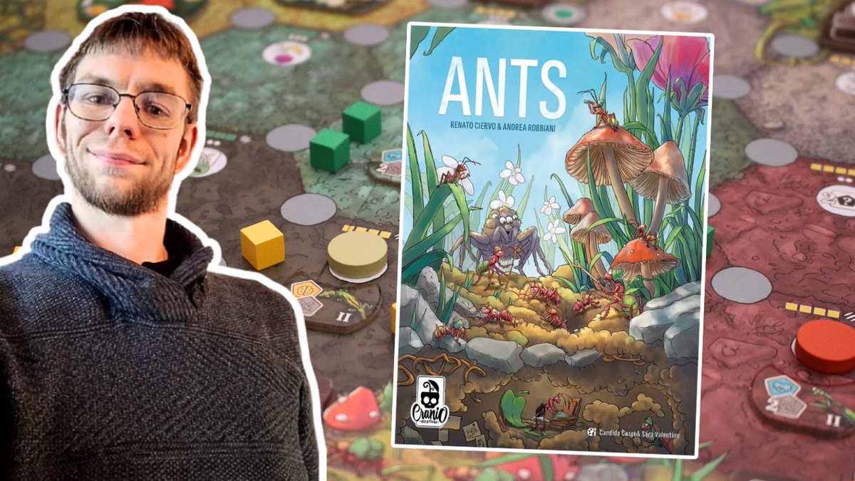 youtu.be/_pFdMuHxrHk
ANTS, c'est le prochain jeu expert de Cranio Creations dans lequel on dirige une colonie de fourmis. Je vous détaille la mécanique et vous livre mes impressions après 2 parties dans cette vidéo.
#j2s #jds #jeu #jeux #expert #cranio #eurogame #jeuxdesociete