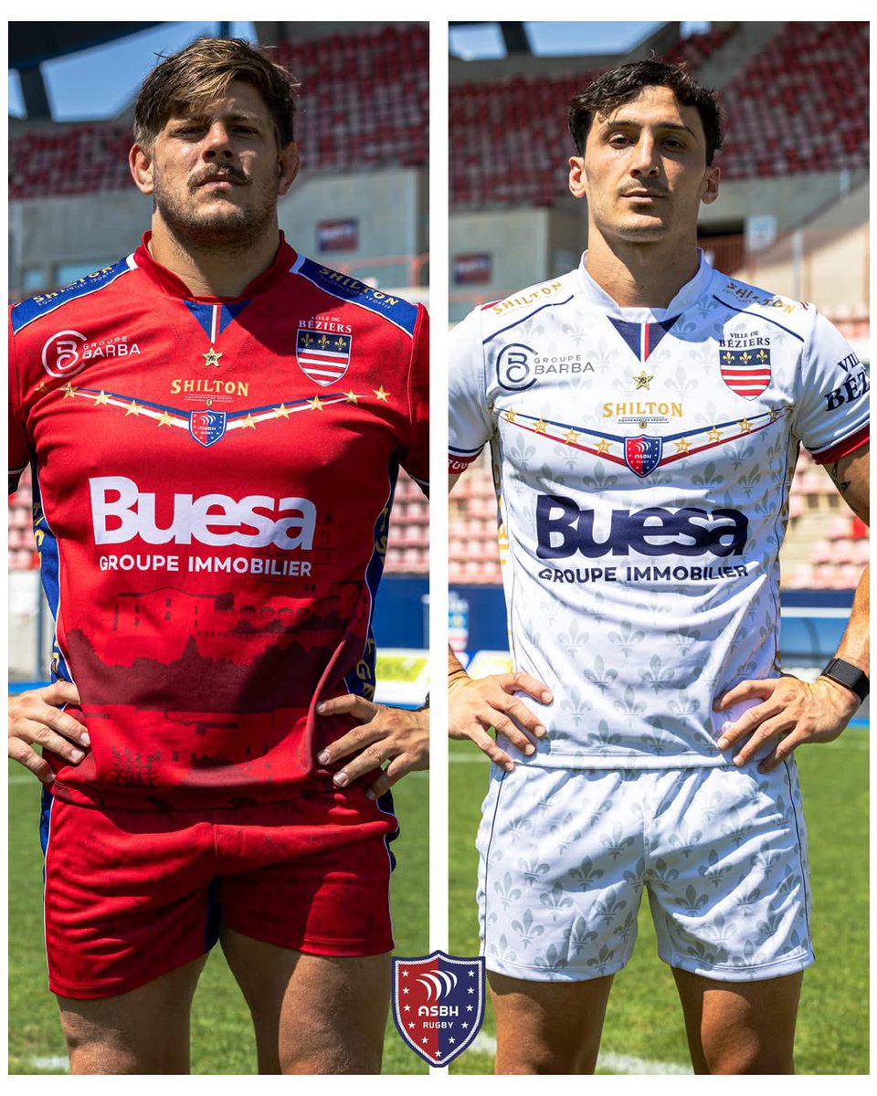 ASBHOfficiel's tweet photo. 🔴🔵𝗠𝗮𝗶𝗹𝗹𝗼𝘁𝘀 𝗼𝗳𝗳𝗶𝗰𝗶𝗲𝗹𝘀 𝟮𝟬𝟮𝟱-𝟮𝟬𝟮𝟲 – Rouge pour défendre notre terre, blanc pour aller conquérir l’extérieur. Enfilez nos couleurs et portez-les avec fierté ! 
Bientôt disponibles en boutique. 
𝗔𝗹𝗼𝗿𝘀… 𝗹𝗲𝗾𝘂𝗲𝗹 𝗳𝗲𝗿𝗮 𝗯𝗮𝘁𝘁𝗿𝗲 𝘃𝗼𝘁𝗿𝗲 ❤️💙 https://t.co/WcQu9bz9YR