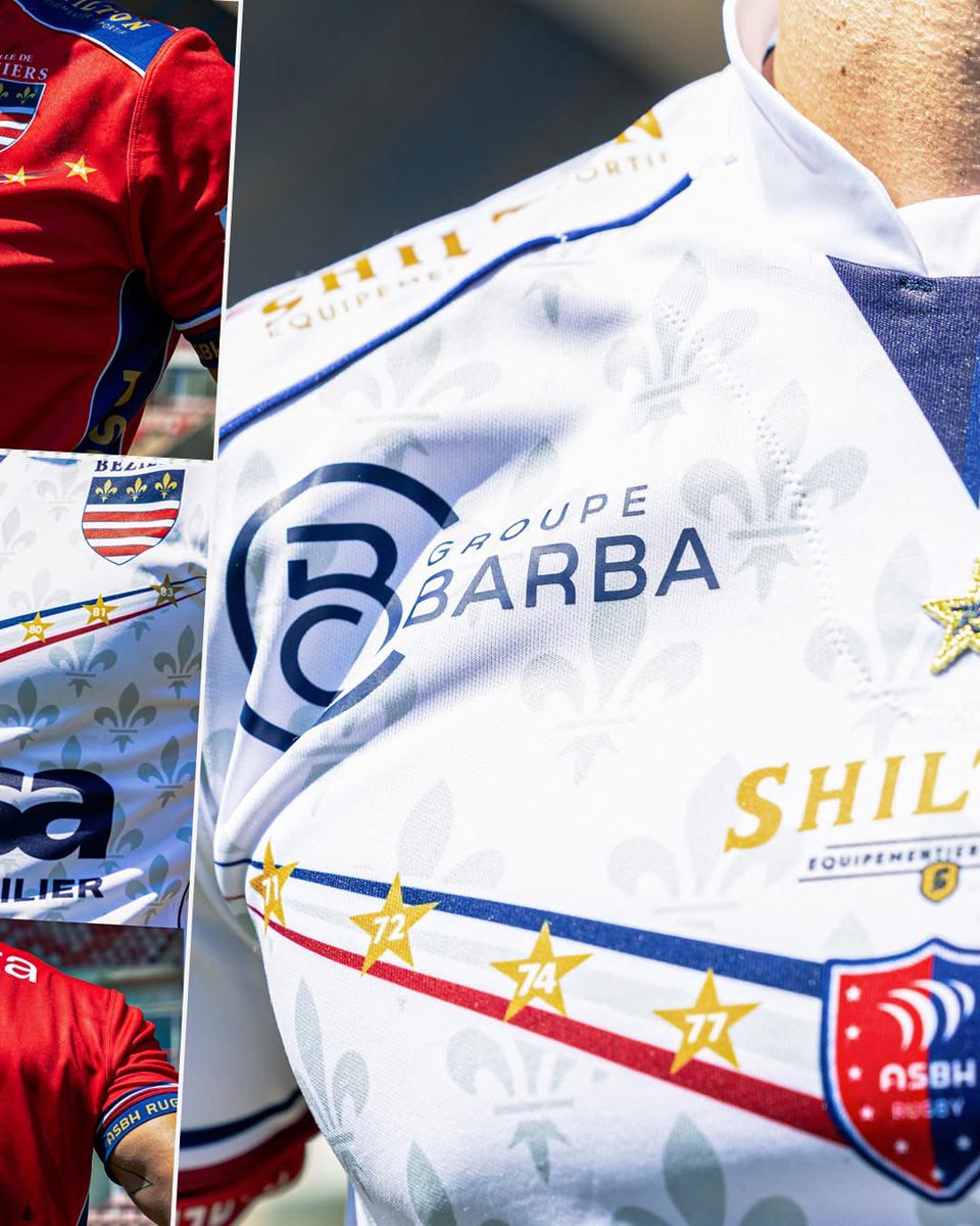 ASBHOfficiel's tweet photo. 🔴🔵𝗠𝗮𝗶𝗹𝗹𝗼𝘁𝘀 𝗼𝗳𝗳𝗶𝗰𝗶𝗲𝗹𝘀 𝟮𝟬𝟮𝟱-𝟮𝟬𝟮𝟲 – Rouge pour défendre notre terre, blanc pour aller conquérir l’extérieur. Enfilez nos couleurs et portez-les avec fierté ! 
Bientôt disponibles en boutique. 
𝗔𝗹𝗼𝗿𝘀… 𝗹𝗲𝗾𝘂𝗲𝗹 𝗳𝗲𝗿𝗮 𝗯𝗮𝘁𝘁𝗿𝗲 𝘃𝗼𝘁𝗿𝗲 ❤️💙 https://t.co/WcQu9bz9YR