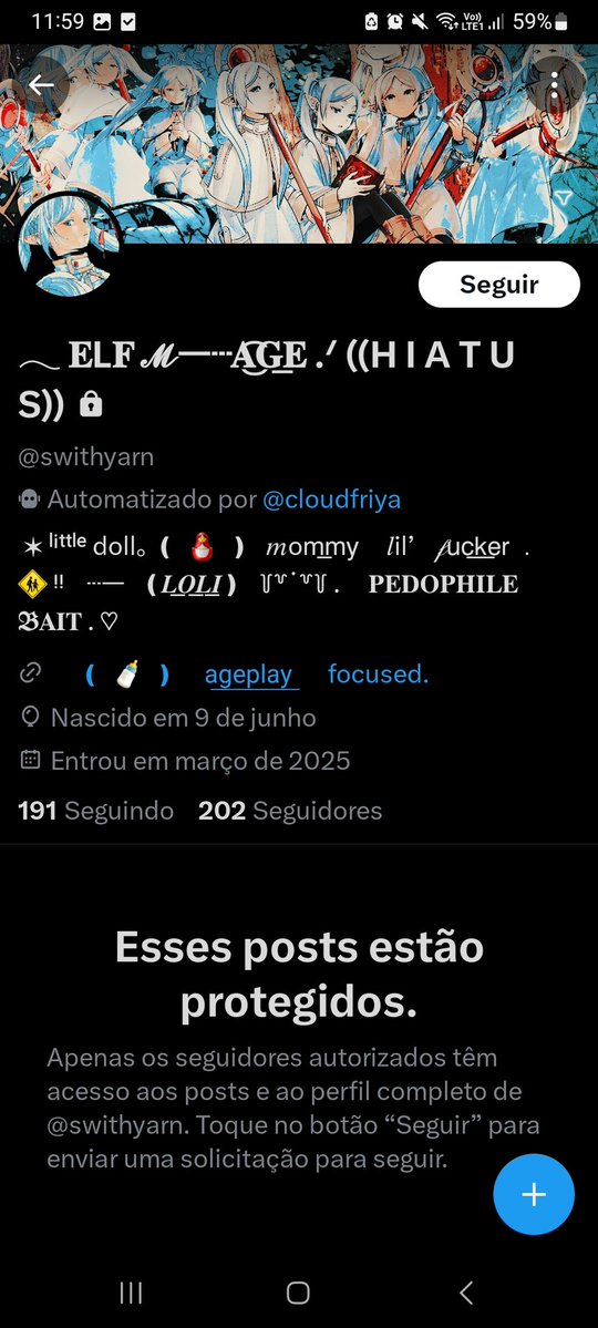ยญยญโ๏นโฃ โฑ๐๐๐๐๐๐. (@friierenelf) on Twitter photo a short but IMPORTANT expose. PLEASE RT and โก to reach more people.
User <a href="/swithyarn/">๐ ๐L๐
๐ โโ๐ออก๐อ๐ .แ ((H I A T U S))</a> and <a href="/cloudfriya/">ยญยญโ๏นโฃ โฑ๐๐๐๐๐๐ ๐งฉ. ((H I A T U S))</a> are the same person. During my hiatus, he took the opportunity to steal my entire profile, edits, pinned and texts. This person also stole the profile of <a href="/EmpatheticPower/">๐ ๐L๐
๐ โโ๐ออก๐อ๐ .แ</a> a short but IMPORTANT expose. PLEASE RT and โก to reach more people.
User <a href="/swithyarn/">๐ ๐L๐
๐ โโ๐ออก๐อ๐ .แ ((H I A T U S))</a> and <a href="/cloudfriya/">ยญยญโ๏นโฃ โฑ๐๐๐๐๐๐ ๐งฉ. ((H I A T U S))</a> are the same person. During my hiatus, he took the opportunity to steal my entire profile, edits, pinned and texts. This person also stole the profile of <a href="/EmpatheticPower/">๐ ๐L๐
๐ โโ๐ออก๐อ๐ .แ</a>