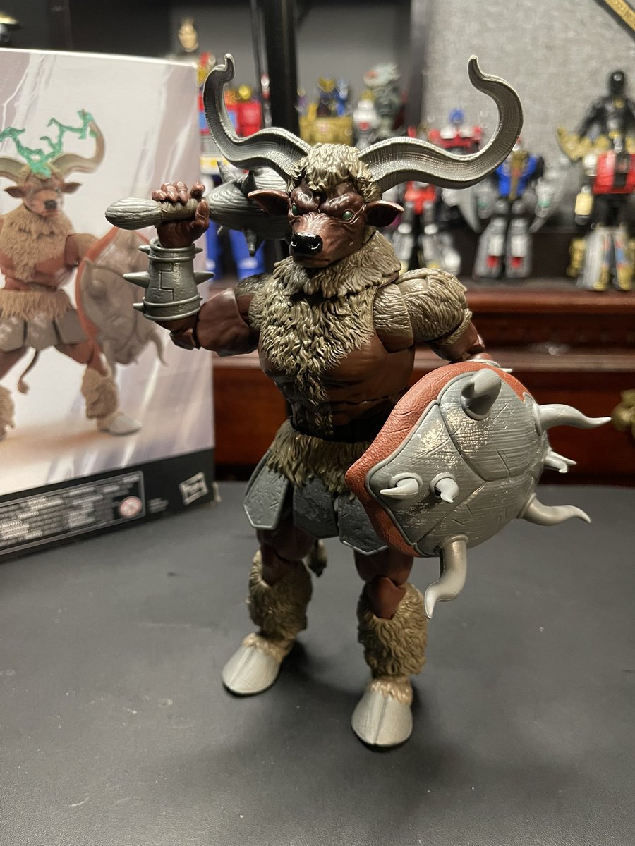 Johnnybots1's tweet image. The Mighty Minotaur 2/3
#PowerRangers #Lightningcollection