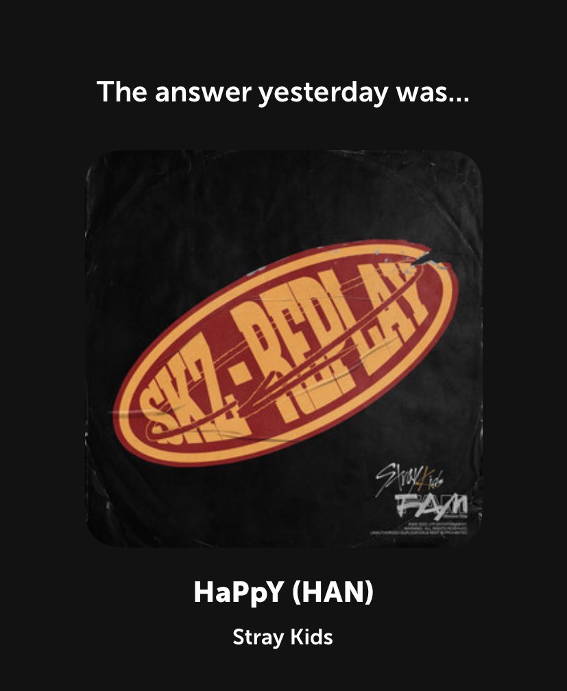 I KNEW IT WAS HAN