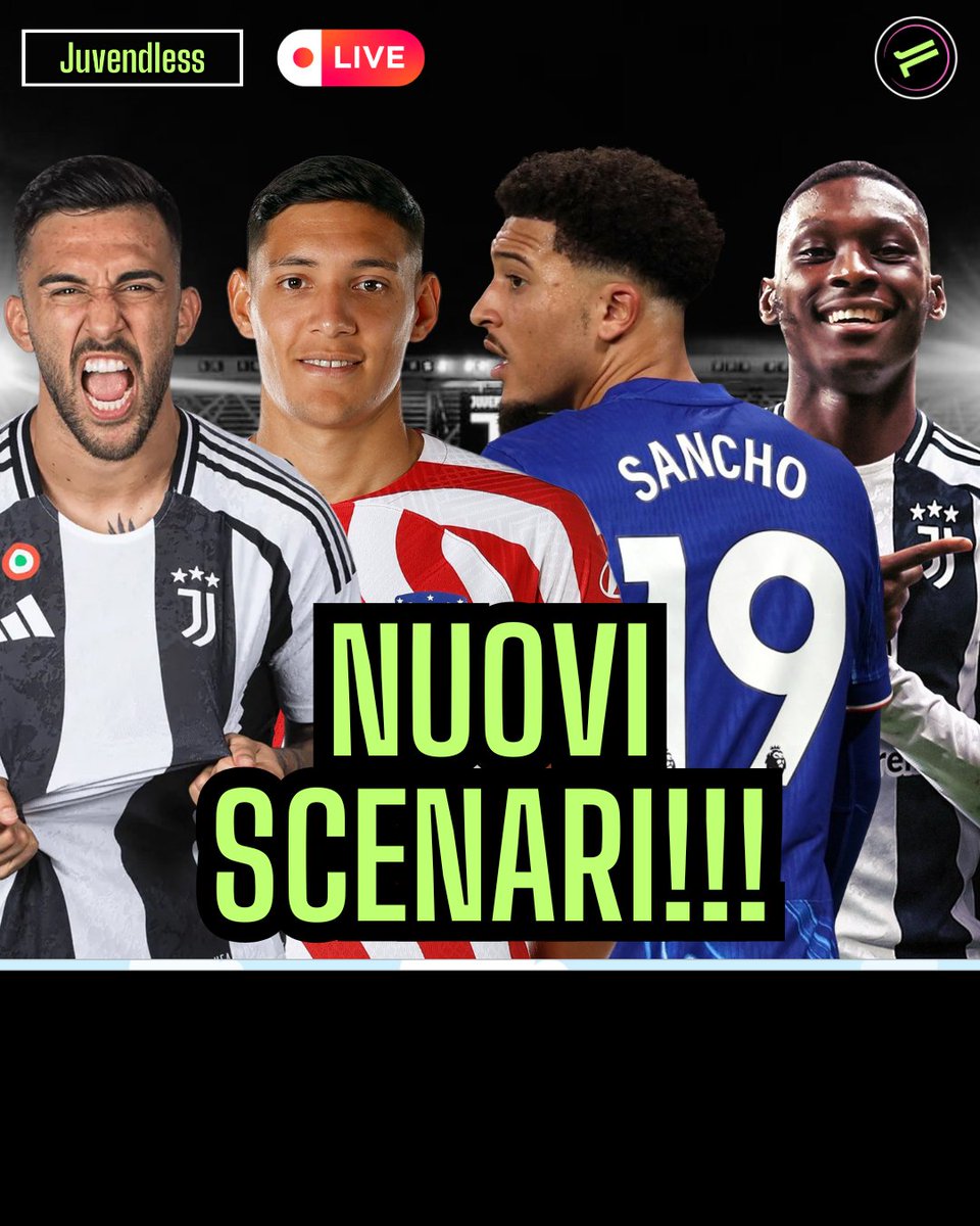 JuvEndLess's tweet image. In una caldissima giornata di pre ferragosto la monotonia del mercato bianconero viene stravolta dalla trattativa che porterebbe Nico Gonzalez a vestire la maglia dell&apos;Atletico Madrid con la conseguenza di un possibile altro colpo in entrata. Questo ed altro in 🔴LIVE sul tubo‼️