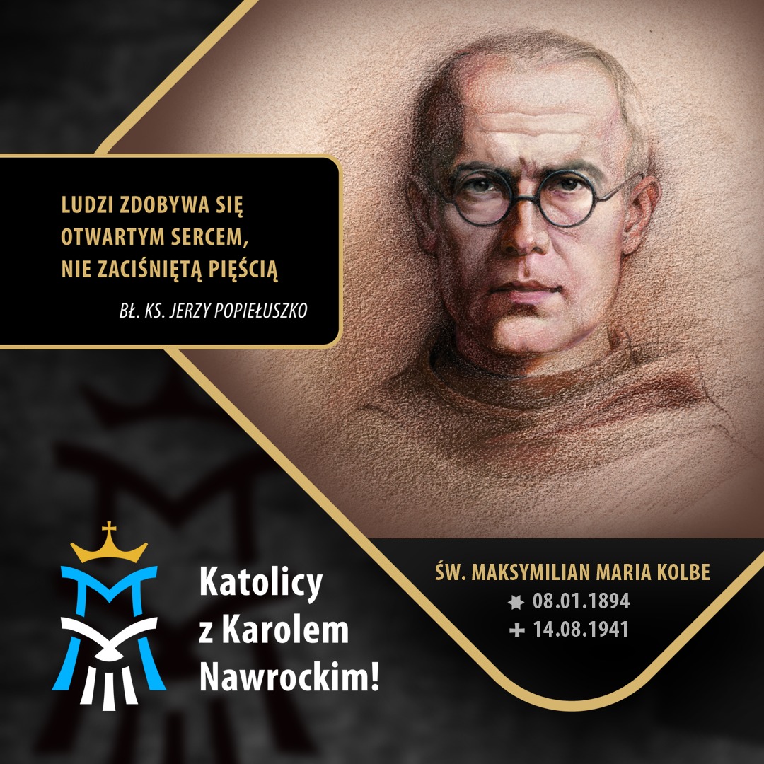Telewizja Republika 🇵🇱 #włączprawdę (@republikatv) on Twitter photo Zaobserwuj <a href="/KzKN_PL/">Katolicy z Karolem Nawrockim (KzKN.PL)</a>
Niech będzie pochwalony Jezus Chrystus!
#14sierpnia A.D. 1941 czyli dokładnie 84 lat temu, w niemieckim obozie koncentracyjnym #Auschwitz, narodził się dla nieba św. Maksymilian Maria #Kolbe.
Jako #KzKN, przytaczamy poniżej fragment listu, który św. Zaobserwuj <a href="/KzKN_PL/">Katolicy z Karolem Nawrockim (KzKN.PL)</a>
Niech będzie pochwalony Jezus Chrystus!
#14sierpnia A.D. 1941 czyli dokładnie 84 lat temu, w niemieckim obozie koncentracyjnym #Auschwitz, narodził się dla nieba św. Maksymilian Maria #Kolbe.
Jako #KzKN, przytaczamy poniżej fragment listu, który św.