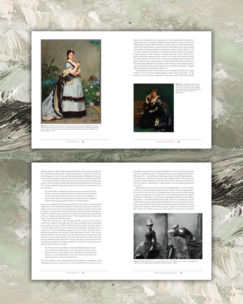 Bloomsbury Fashion (@bloomsburyfashn) on Twitter photo Out now!
Using artworks by Berthe Morisot, Édouard Manet, Claude Monet, Pierre-Auguste Renoir, and others, <a href="/addressingart/">Dr. Justine De Young</a> explores how women and artists in Impressionist Paris crafted their public images to exploit and resist stereotypes.
Find out more: bit.ly/414koW9 Out now!
Using artworks by Berthe Morisot, Édouard Manet, Claude Monet, Pierre-Auguste Renoir, and others, <a href="/addressingart/">Dr. Justine De Young</a> explores how women and artists in Impressionist Paris crafted their public images to exploit and resist stereotypes.
Find out more: bit.ly/414koW9