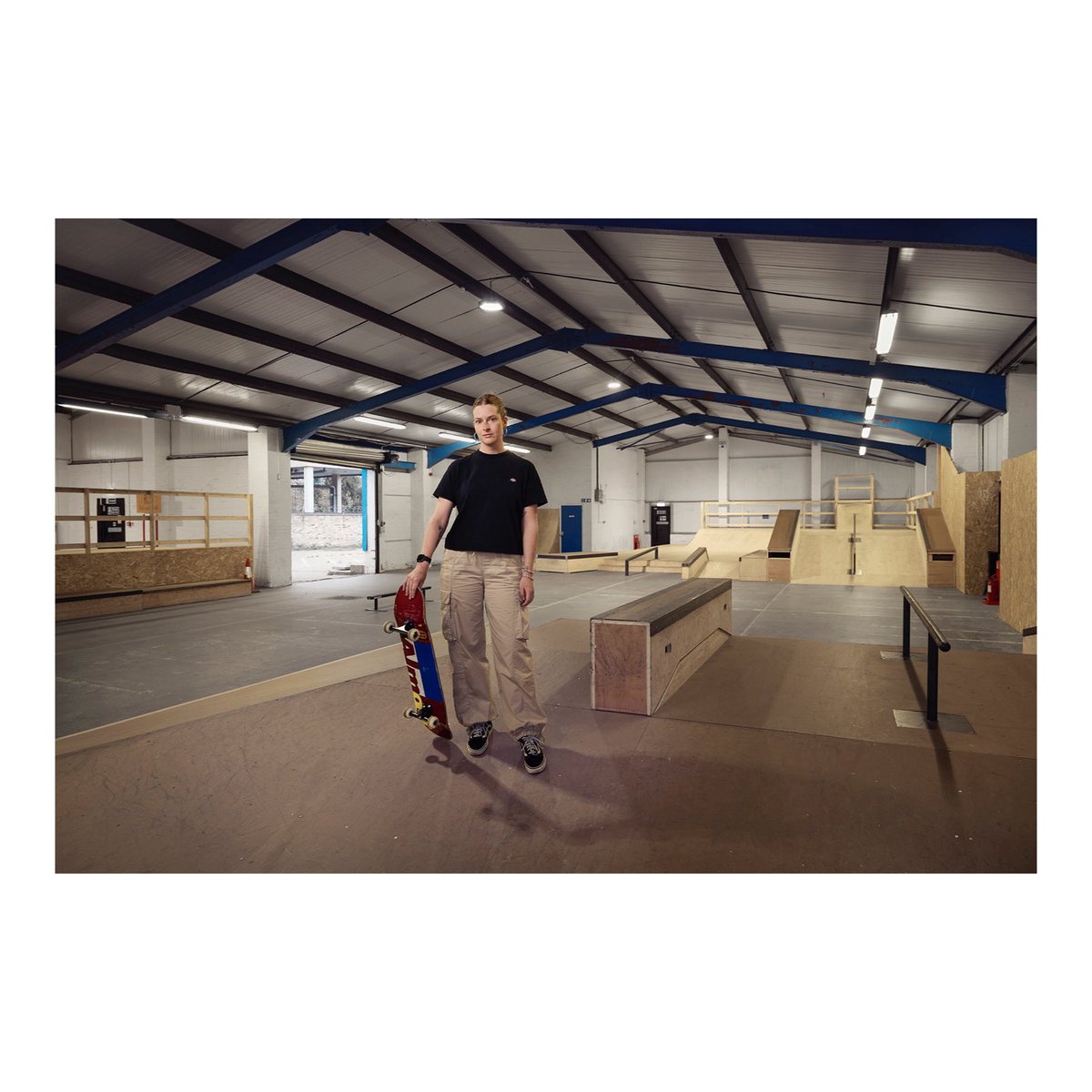 cfrazersmith's tweet photo. Portraits from The Warehouse Skatepark Cambridge, a volunteer-run indoor park kept alive by 30+ people. With queer, SEN-friendly, girls-only, over-30s &amp; kids’ sessions, it’s a rare year-round space fostering health, creativity &amp; belonging. #SkateboardGB #Skateboarding #skatelife https://t.co/Dfiv6VnVpY