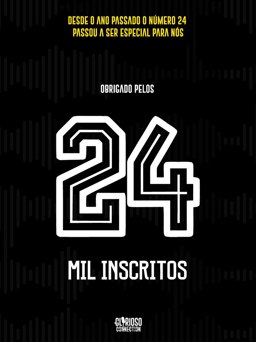 BATEMOS A MARCA DE 24k INSCRITOS!
24 se tornou um número especial pra todo botafoguense. 
Afinal, foi o ano da redenção.
O ano do fim da travessia no deserto. 
24 foi o ano de Alegria!  
Por isso, essa marca dos 24 mil inscritos no nosso podcast se tornou tão simbólica. 
OBRIGADO