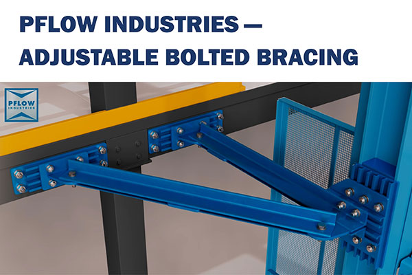 MatHandling247's tweet photo. Safety meets simplicity! PFlow’s weld-free Adjustable Bolted Bracing allows faster VRC installation with seismic-rated design and zero welding. Ideal for facilities where hot work is a no-go. Get the stability you need!
#MaterialHandling #PFlowIndustries
https://t.co/rbwG47Yt3x https://t.co/yhwkqQeYYx