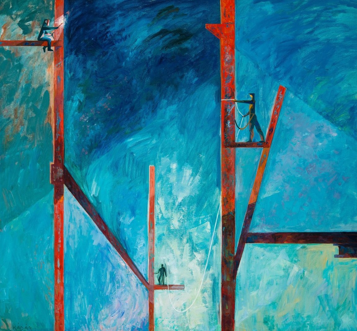 socialist abstraction

technicians, györgy kádár (1959)