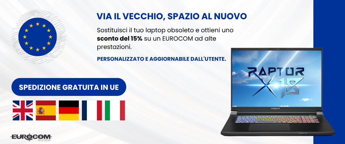 EurocomTech's tweet image. Eurocom launches Laptop Trade in Program in Europe allowing users to replace their old laptops and get them recycled in a socially responsible way. eurocom.com/ec/release(431…