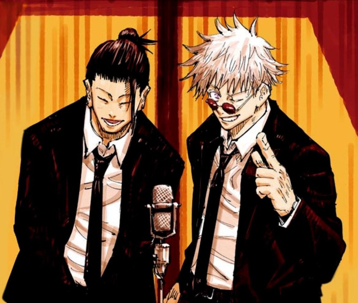 GEGE WILL BE DRAWING NEW GOJO GETO ART FOR HI ARC STAGE PLAY!!!

Art reveal on August 22nd
