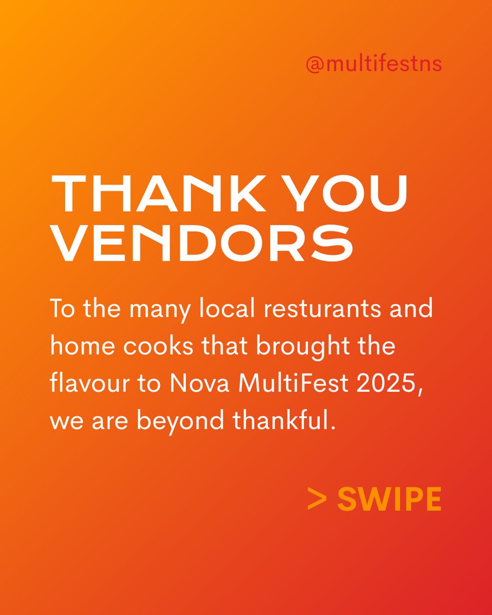 multifestns's tweet photo. One of our favourite ways to share culture is through food… and boy was there lots of options at Nova MultiFest 2025!

Thank you to all the local and delicious vendors who showed up and endured a busy weekend ⭐️

#multifestns #halifax #halifaxfoodie #foodie #culture https://t.co/tF92sfolIv