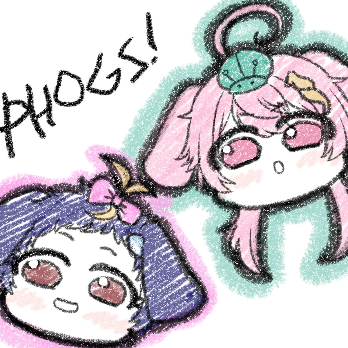 ｵﾊﾁﾖ!! หมา2หัวคอยาาาาาาาววววว💞 แต่วาดตามเกมส์แปะๆจะน่ากลัวเกิน🤣 วาดแยกกันดีกว่าาา😂 เมื่อวานน่ารักมากๆเลยค่ะพี่ๆ🍕🍩🍊 Let's goๆ ちよも早くゲーム🎮したいな‼

#TanukiChiyo #ToroChiyo #新人Vtuber️ #Vtuber準備中 #Vtuber #VTuberUprising #ThearFA #DelphyronArts