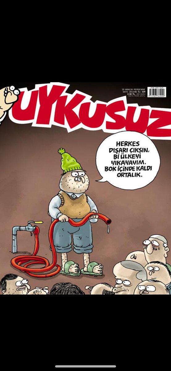 Aklıma Uykusuz’un bu karikatürü geldi.
