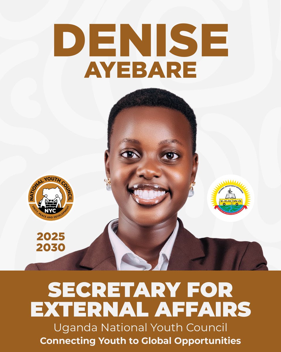 I will be running to represent the Youth of Uganda in the National Youth Council as Secretary for External Affairs 

I am ready to further amplify Uganda’s youth on the global stage, forge connections, secure opportunities, and ensure our voices shape the future. 

We will rise.