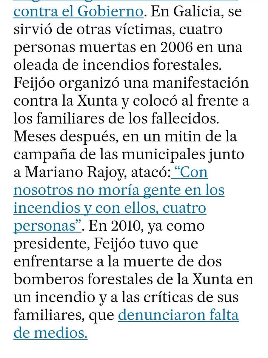 enriquez_fra's tweet photo. Isto era @NunezFeijoo na súa 1 precampanha.
Sendo oposición e en plena vaga de incendios, 2006, presionou aos alcaldes do #PPdg para retrasar os contratos das brigadas para culpar ao bipartito.
Non hai ser máis ruín.
Preguntade nos Peares polos "cizanhas". https://t.co/b7YNFOX8ex