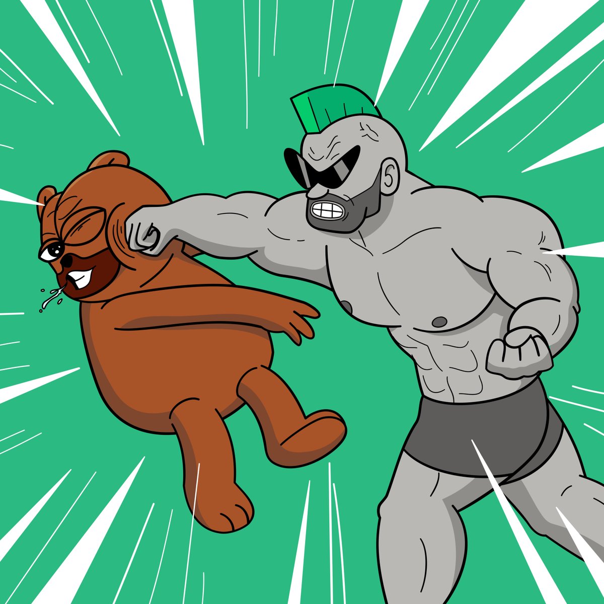 A lil dispute with <a href="/Bearycoin/">BEARY CTO</a>. 
I still love him