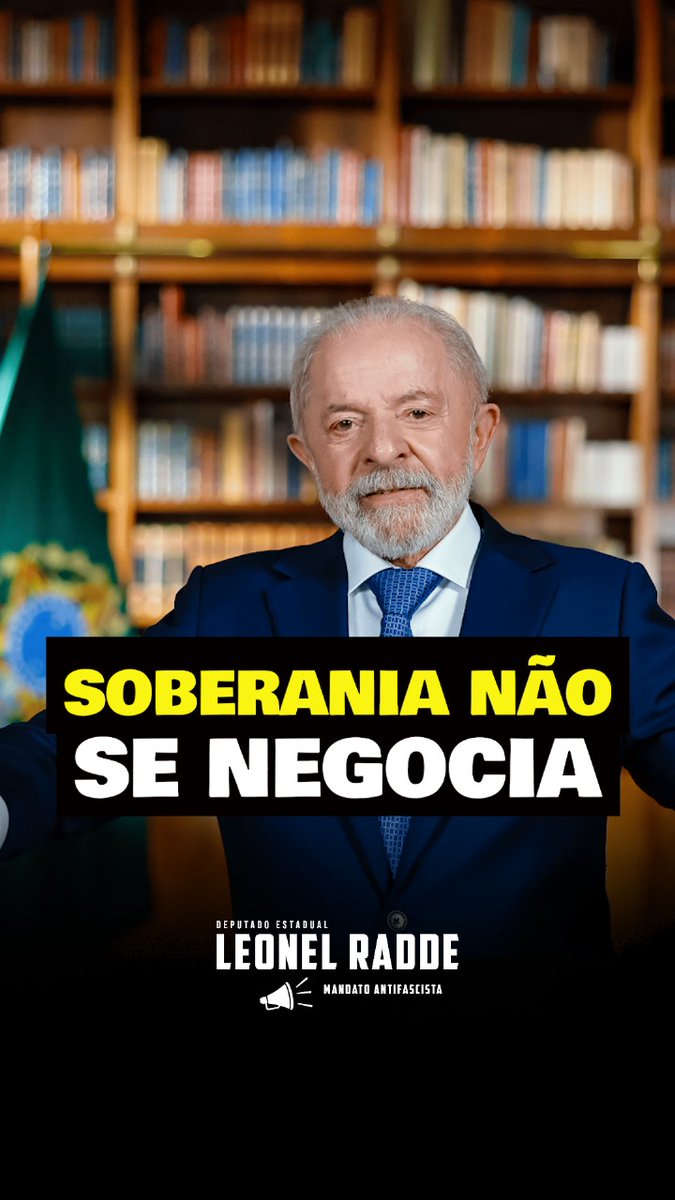 SOBERANIA NÃO SE NEGOCIA 

instagram.com/reel/DNVw2ywRz…