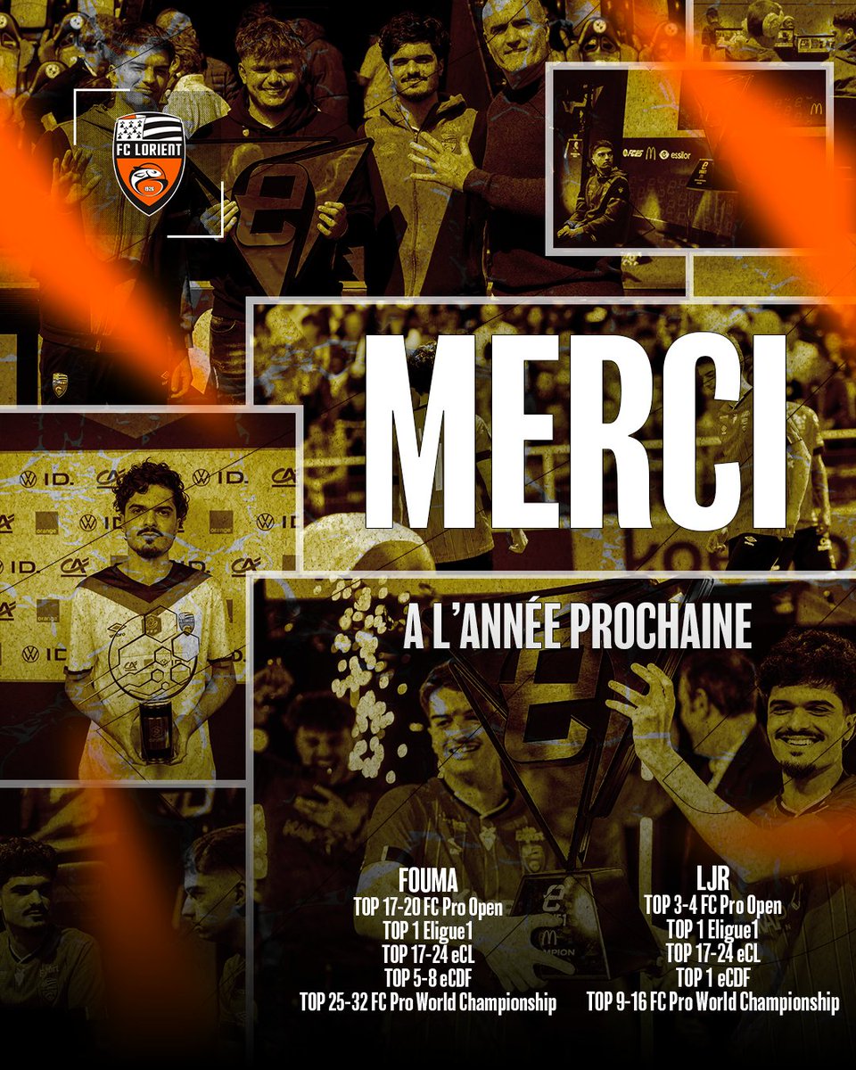 FCL_eSports's tweet photo. 𝐅𝐈𝐍 𝐃𝐄 𝐒𝐀𝐈𝐒𝐎𝐍 🔚

Merci à nos joueurs et à vous, supporters, pour cette saison 👏
🏆 𝗲𝗟𝗶𝗴𝘂𝗲𝟭
🏆 𝗲𝗖𝗼𝘂𝗽𝗲 𝗱𝗲 𝗙𝗿𝗮𝗻𝗰𝗲

On se retrouve l’année prochaine pour une nouvelle saison 👋 https://t.co/20h2oKA7hW