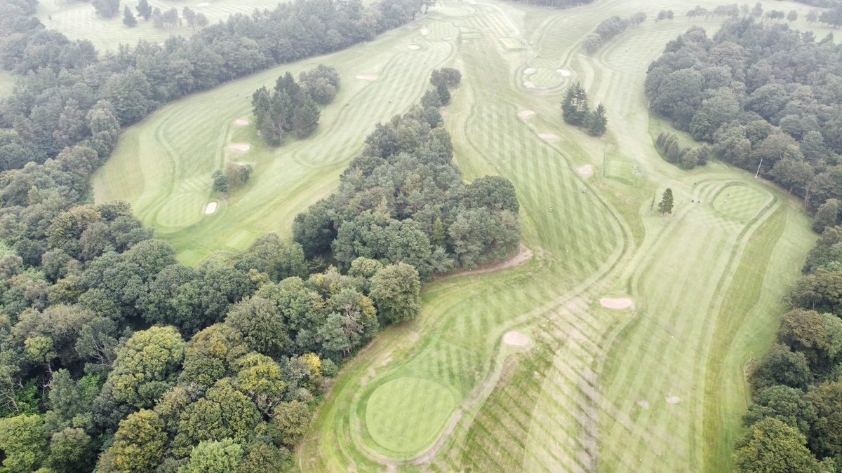 Great to see how the course looks from above. 👌🏼⛳️