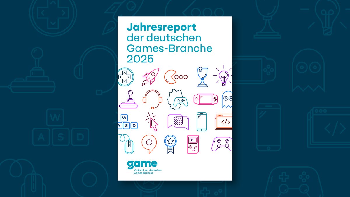 game_eV (@game_verband) on Twitter photo Alle wichtigen Infos über die deutsche #Games-Branche, den deutschen Games-Markt, <a href="/devcom_global/">devcom - developer community</a>, <a href="/Digitale_Spiele/">Stiftung Digitale Spielekultur</a>,
<a href="/EsportsPlayerF1/">esports player foundation</a>, <a href="/USK_de/">USK</a> & <a href="/gamescom/">gamescom</a> findet im Jahresreport der deutschen Games-Branche 2025. Jetzt als kostenfreier Download & Webversion: jahresreport.game.de Alle wichtigen Infos über die deutsche #Games-Branche, den deutschen Games-Markt, <a href="/devcom_global/">devcom - developer community</a>, <a href="/Digitale_Spiele/">Stiftung Digitale Spielekultur</a>,
<a href="/EsportsPlayerF1/">esports player foundation</a>, <a href="/USK_de/">USK</a> & <a href="/gamescom/">gamescom</a> findet im Jahresreport der deutschen Games-Branche 2025. Jetzt als kostenfreier Download & Webversion: jahresreport.game.de