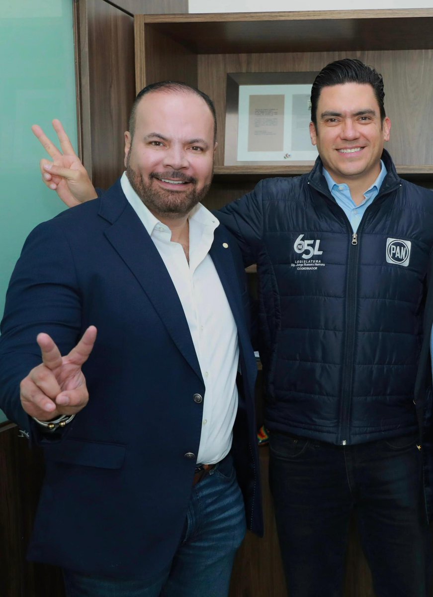 Jorge Romero Herrera (@jorgerohe) on Twitter photo Feliz cumpleaños, presidente <a href="/mario14sm/">Mario Salazar Madera</a>. Que este nuevo año de vida esté lleno de salud, energía y grandes logros.
Tu liderazgo al frente del <a href="/CDEPANDurango/">PAN Durango</a> fortalece nuestras causas.
¡Un fuerte abrazo! Feliz cumpleaños, presidente <a href="/mario14sm/">Mario Salazar Madera</a>. Que este nuevo año de vida esté lleno de salud, energía y grandes logros.
Tu liderazgo al frente del <a href="/CDEPANDurango/">PAN Durango</a> fortalece nuestras causas.
¡Un fuerte abrazo!