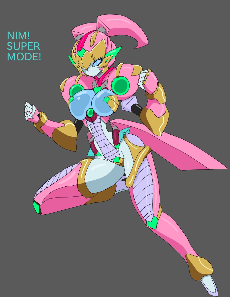 Nim the bimbot hero! 
SUPER MODE!