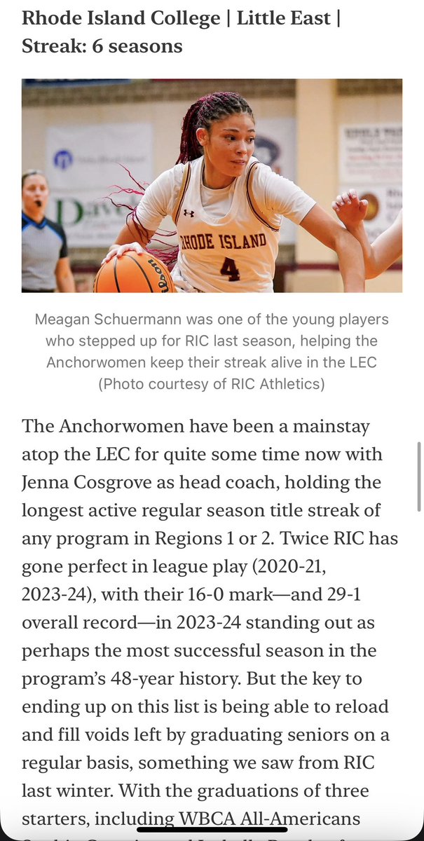 RIC WBB tweet media