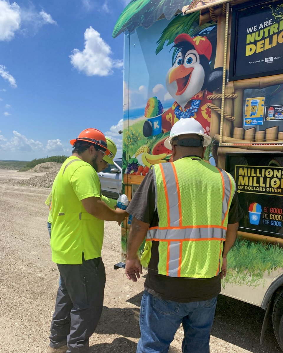 A cool treat for an even cooler team! ❄️ We brought Kona Ice to our plants to show appreciation for our team. Thanks for all you do! #teamappreciation