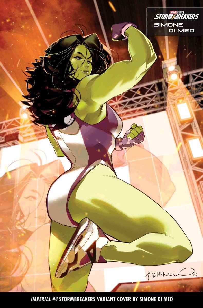Day 129 of waiting for She-Hulk to be added to #MarvelRivals as a playable character!
(art by simone di meo )