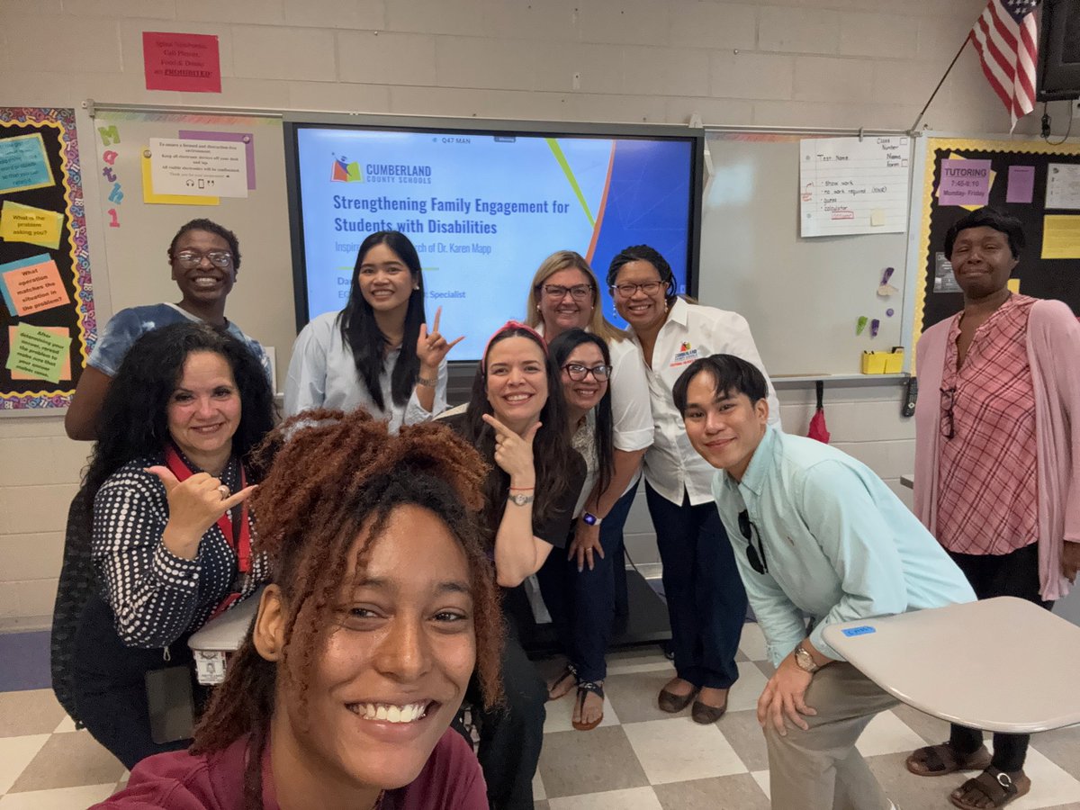 Anabel Ramirez (@pora43) on Twitter photo Enjoying the #ExceptionalChildren PD in Strengthening Family Engagement for Students with Disabilities by Dayna Williams and Selina Munn with <a href="/Kanalei0823/">Nicole lake</a> <a href="/WestoverHS/">Westoverhigh</a> <a href="/CumberlandCoSch/">Cumberland County Schools</a> Enjoying the #ExceptionalChildren PD in Strengthening Family Engagement for Students with Disabilities by Dayna Williams and Selina Munn with <a href="/Kanalei0823/">Nicole lake</a> <a href="/WestoverHS/">Westoverhigh</a> <a href="/CumberlandCoSch/">Cumberland County Schools</a>