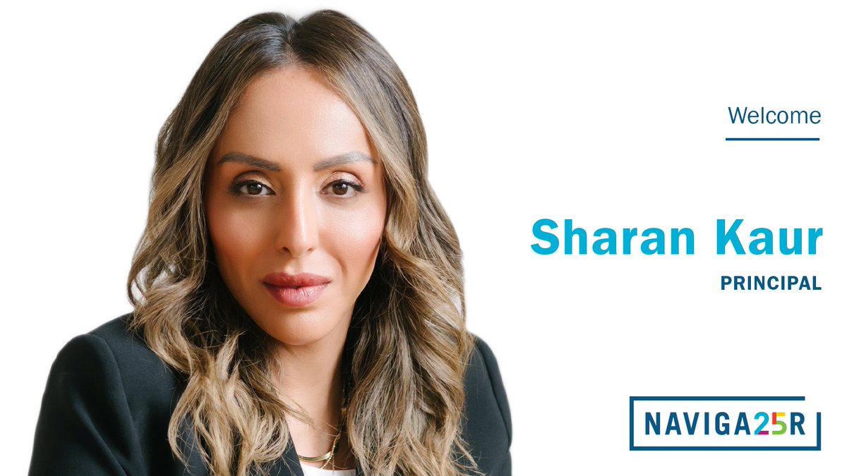 Navigator (@navltd) on Twitter photo We’re thrilled to welcome Sharan Kaur as a Principal. As part of her new role, she is focusing on strengthening and expanding our federal government relations practice.
Welcome to the team, <a href="/msSharanKaur/">Sharan Kaur</a>! We’re thrilled to welcome Sharan Kaur as a Principal. As part of her new role, she is focusing on strengthening and expanding our federal government relations practice.
Welcome to the team, <a href="/msSharanKaur/">Sharan Kaur</a>!