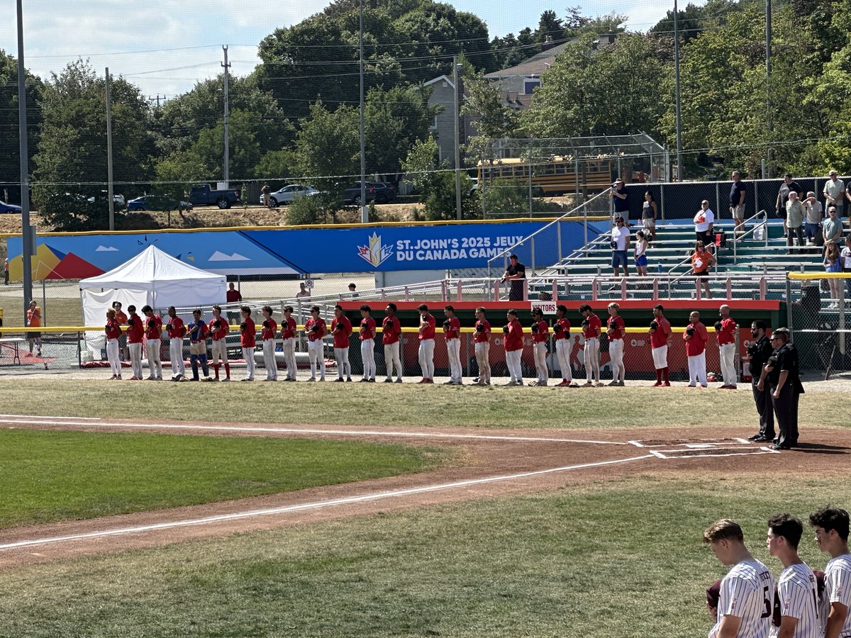 While I know Team Ontario baseball didn’t necessarily achieve the outcome they wanted this year at the Canada Games, the level of pride I have felt for every single one of these kids and coaches has been monumental. What an emotional ride.  Thanks to every single one of you!!