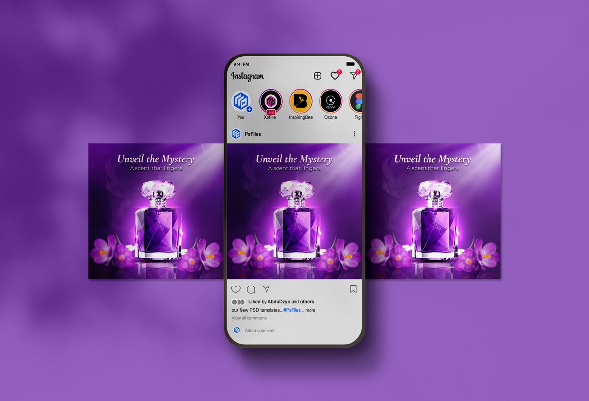 grafzygrove's tweet photo. Unveil the Essence of Elegance 
A fragrance that speaks without words — bold, feminine, unforgettable.
Let your presence linger.
#luxuryperfume #FragranceOfElegance #scentoftheday #purplevibe #perfumeaddict #EleganceInABottle #productmanipulation #socailmediapost https://t.co/p1cxx1jNT7