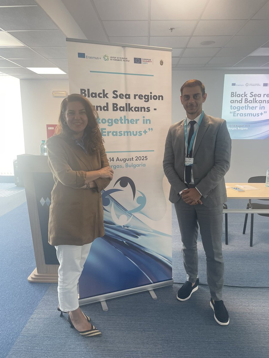MDobroshi's tweet photo. Last year🇵🇱 &amp;🇧🇬 ranked as 🥈 most popular destinations among 🇽🇰 students in #Erasmus+ international credit mobility. Today during a meeting with the Head of the 🇧🇬 National Agency we agreed to strengthen cooperation between 🇽🇰 and 🇧🇬 in other areas of Erasmus+.
@EUErasmusPlus https://t.co/5KPKXen2FU