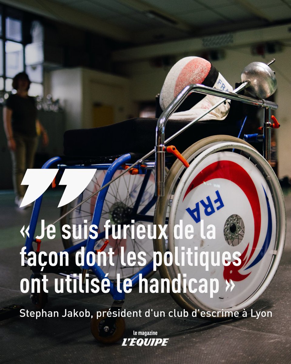 L'ÉQUIPE Pro (@lequipe_pro) on Twitter photo Un an après les Jeux de Paris, de nombreux acteurs du handisport français estiment que la « révolution paralympique » promise est déjà retombée dans l'oubli. Avec amertume, ils témoignent de leur désillusion.
Un reportage de 10 pages à retrouver dans le prochain <a href="/lemaglequipe/">Le magazine L'Équipe</a> Un an après les Jeux de Paris, de nombreux acteurs du handisport français estiment que la « révolution paralympique » promise est déjà retombée dans l'oubli. Avec amertume, ils témoignent de leur désillusion.
Un reportage de 10 pages à retrouver dans le prochain <a href="/lemaglequipe/">Le magazine L'Équipe</a>