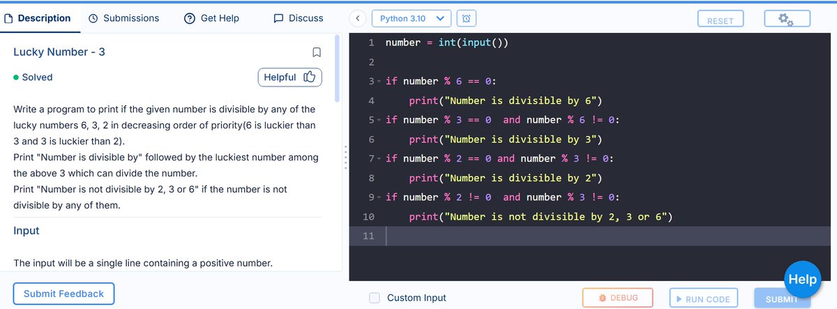 Chetan953566's tweet image. 🐍 Day 35/100 | #100DaysOfCode 🚀.
Day 11th Day of my #PythonLearningjourney
Focused on:
• Tech Foundation, Operators & Conditional Statements
• Nested Conditions & Problem Solving🧠
• Coding Practice 1 & 2✅
• Aptitude, Effective Communication🗣️
#DeveloperJourney #Coding