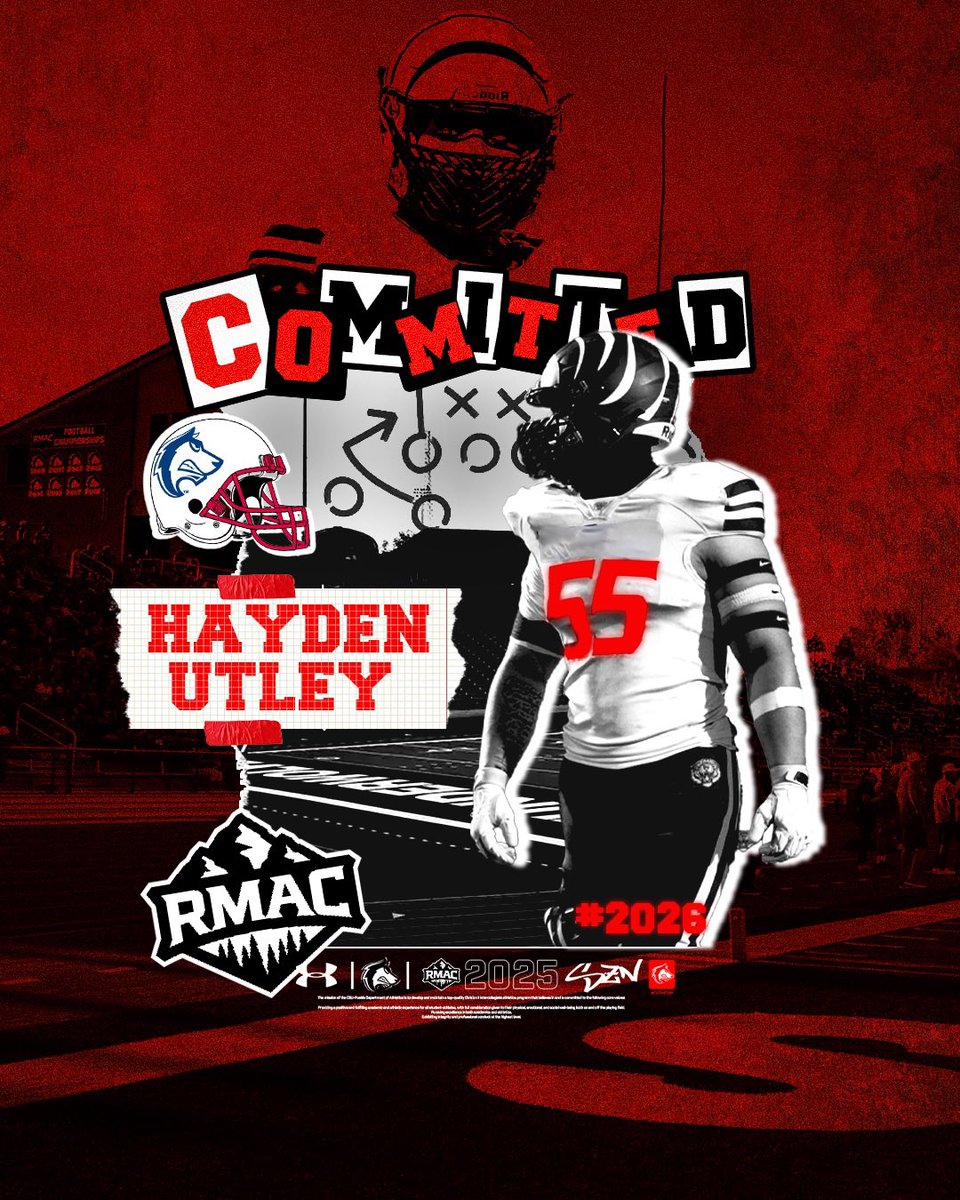 Hayden Utley | 6′2″ | 250lbs | LB/Edge/DL | 2026 | (@hayden_utley55) on Twitter photo Extremely blessed to announce my commitment to Colorado State University Pueblo! ⚡️🐺
Thank you God, Family, Coaches, and teammates for helping me along the way! Time to Finish my Senior season out strong!!#AGTG <a href="/MaranaFB/">Marana Tiger Football</a> <a href="/CoachOsagiede/">Dennis Osagiede</a> <a href="/CoachNDavisOL/">Neal Davis</a> <a href="/CoachFaske/">Caid Faske</a> <a href="/PhilipVigil/">Coach Vigil</a> Extremely blessed to announce my commitment to Colorado State University Pueblo! ⚡️🐺
Thank you God, Family, Coaches, and teammates for helping me along the way! Time to Finish my Senior season out strong!!#AGTG <a href="/MaranaFB/">Marana Tiger Football</a> <a href="/CoachOsagiede/">Dennis Osagiede</a> <a href="/CoachNDavisOL/">Neal Davis</a> <a href="/CoachFaske/">Caid Faske</a> <a href="/PhilipVigil/">Coach Vigil</a>